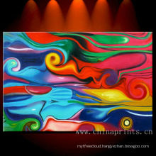 Attracted Abstract Three-Dimensional Oil Painting Art